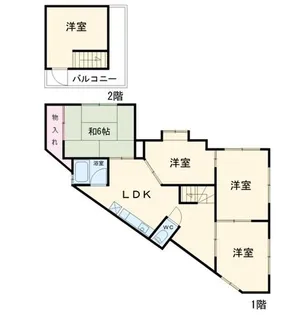 マンション青【3階】の間取り