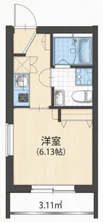 リアル木場【4階】の間取り