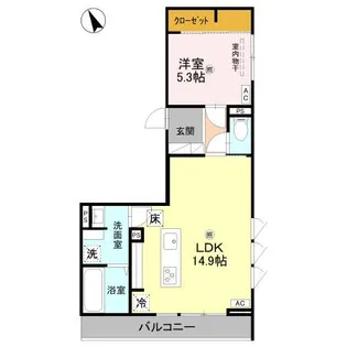FT.Recolte(エフティーレコルト)【2階】の間取り