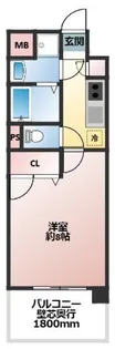 ケリー【3階】の間取り