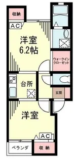 サンガーデンIII【1階】の間取り