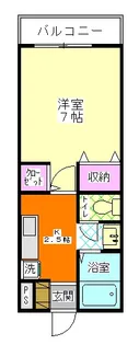 メゾンドリーム【1階】の間取り