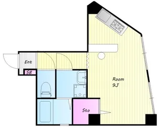 大橋ビル【4階】の間取り