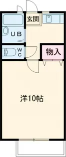 ビーラインイシイ D【2階】の間取り