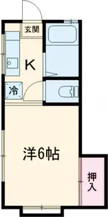 メゾンオランジュ【2階】の間取り