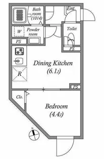 SOLASIA RESIDENCE荻窪II【3階】の間取り