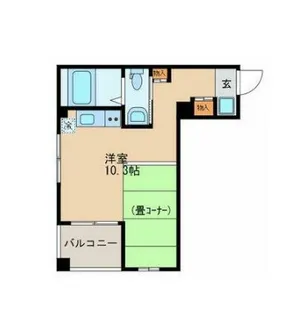 錦糸町インターナショナルレジデンス【4階】の間取り
