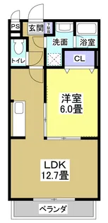 GRAND COLLINE【5階】の間取り