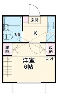 シティパレス上尾5【1階】の間取り
