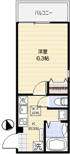 リレア八王子【1階】の間取り