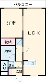 ロワールレジデンス7番館【1階】の間取り