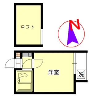 THハイム鷺宮【1階】の間取り