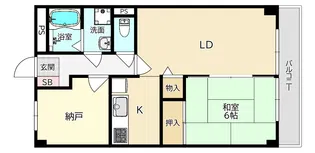 セシリアコート【3階】の間取り