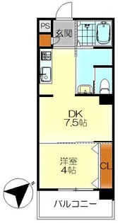 POTHOS呉三条【11階】の間取り