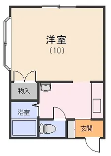 ぴあこーとI【1階】の間取り