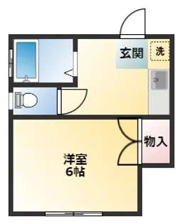 千葉県習志野市実籾5【アパート】の間取り