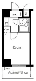 レクセル新子安【4階】の間取り
