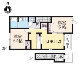 ノーチェ【2階】の間取り