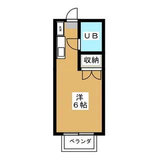 椚田遺跡ハイツB【1階】の間取り
