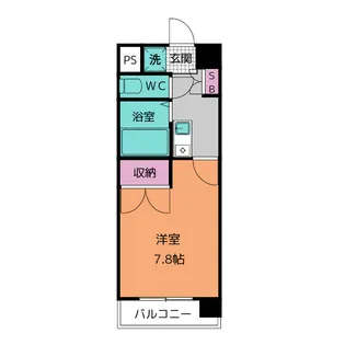 プリマヴェール六番町【2階】の間取り