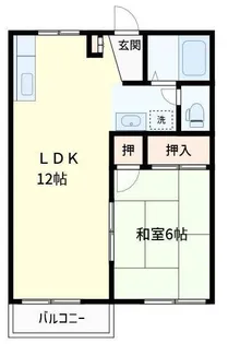埼玉県さいたま市桜区田島5【アパート】の間取り