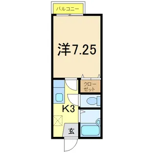 パークサイド希望【1階】の間取り