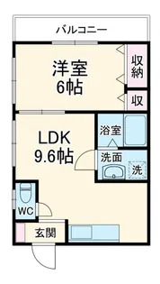 エルミオーレ【1階】の間取り