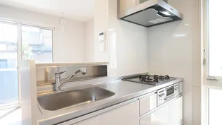 アリエッタB棟【2階】のキッチン