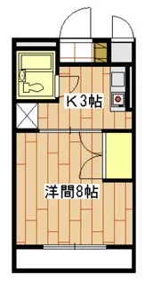 ハイツ光洋【1階】の間取り