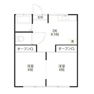 西丸山TERACE【1階】の間取り