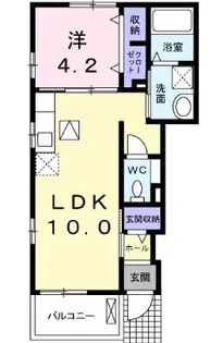 千葉県松戸市幸谷【アパート】の間取り
