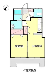 メゾン・ド・ジョコII【1階】の間取り