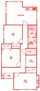 神奈川県横浜市金沢区谷津町【一戸建】の間取り
