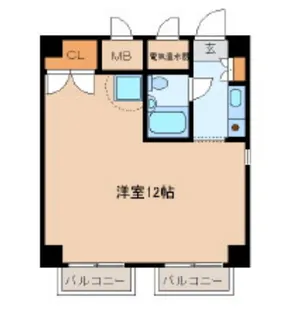 明徳ビル【3階】の間取り