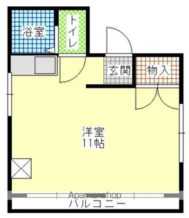 スカイマンション【3階】の間取り