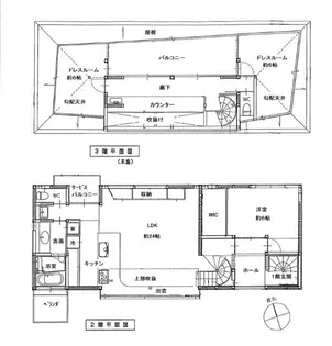 東京都世田谷区北沢1【一戸建】の間取り