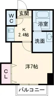 エフピーサンガーデン【2階】の間取り
