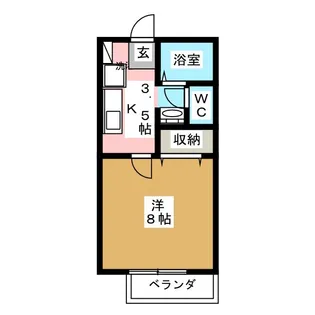 サンガーデンOYAMA【2階】の間取り