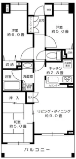 サクセス西高島平(サクセスニシタカシマダイラ)【2階】の間取り
