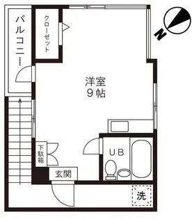 サニープラザ【2階】の間取り