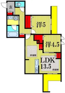 プレミアメゾン【1階】の間取り