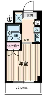 グレース蔵前【1階】の間取り