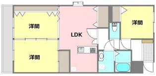 サン・エアポートNODA【5階】の間取り