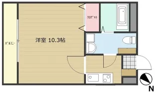 フラゴーラ【1階】の間取り