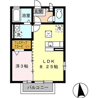 ルヴニール【2階】の間取り