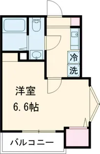 MELDIA稲城II【2階】の間取り