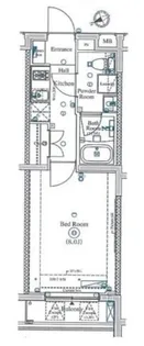 エスファルベ中野松が丘アネックス【1階】の間取り