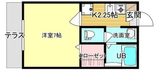 ソレイユ飛鳥山【1階】の間取り
