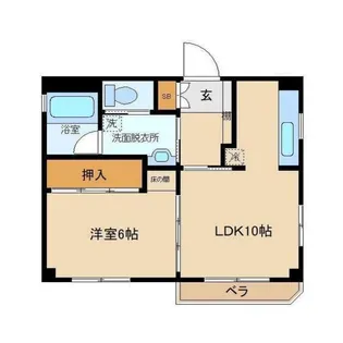 ピーチハウス【1階】の間取り