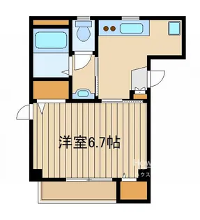 バレンシアコート【3階】の間取り